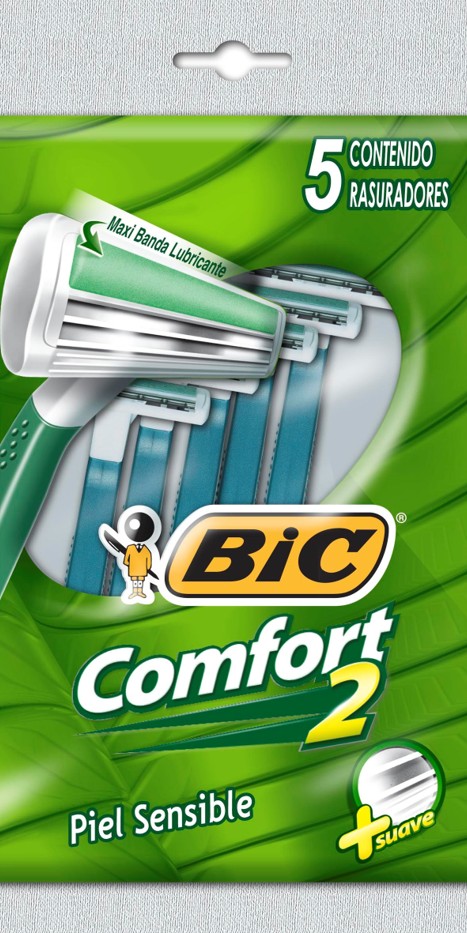 Rasurador BIC Comfort 2 BO 5/1