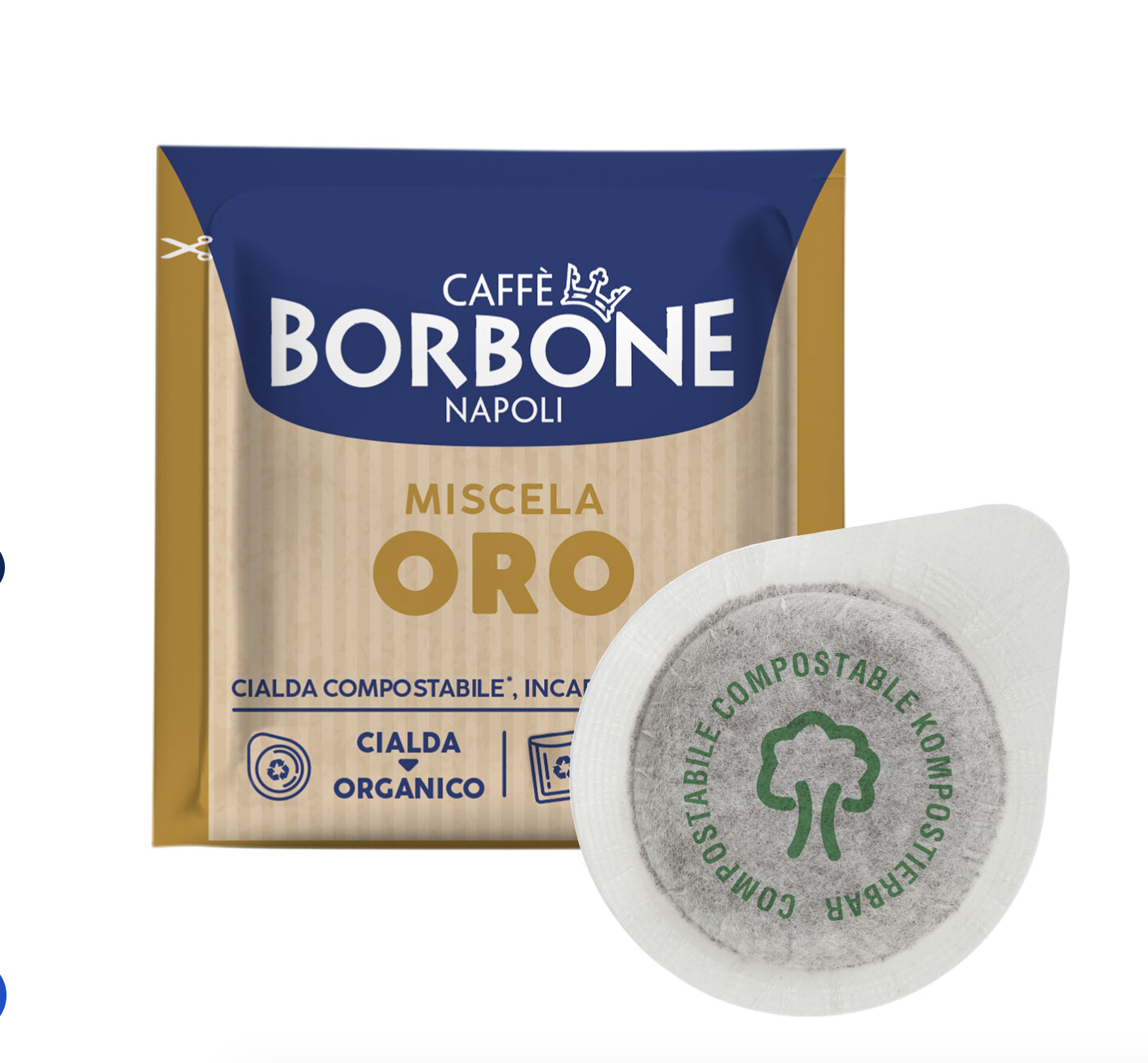 150 GOLD BlendESE Paper Pods 44 mm Caffè Borbone