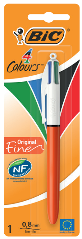 Bolígrafo BIC 4 Color Fino 1/1